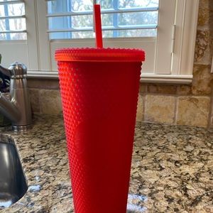 Red Studded Starbucks 2021 Tumbler Valentines Day